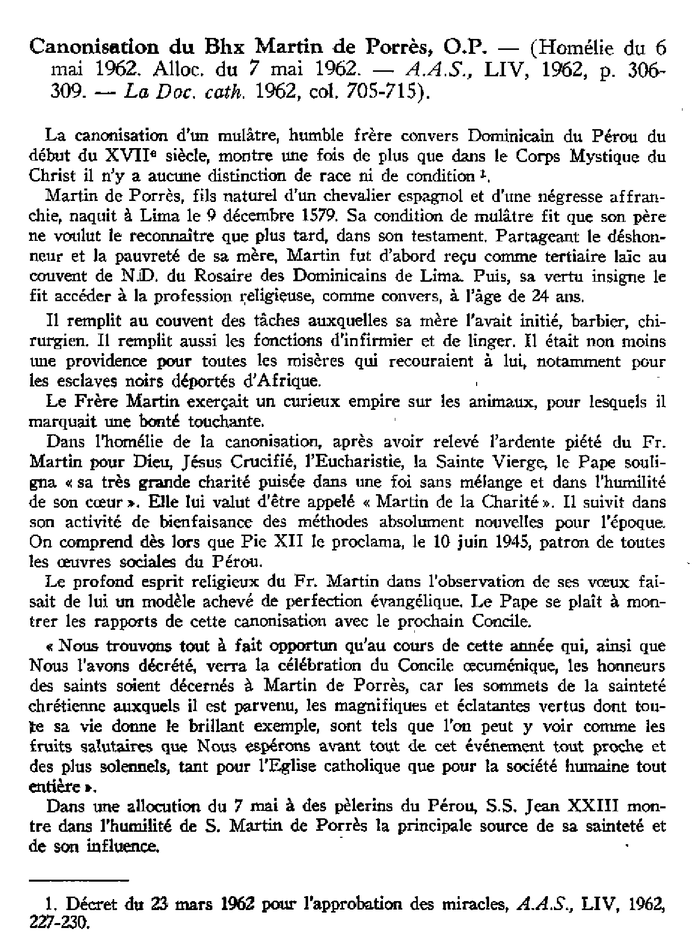 Allocution du 28 mai 1962 aux journalistes