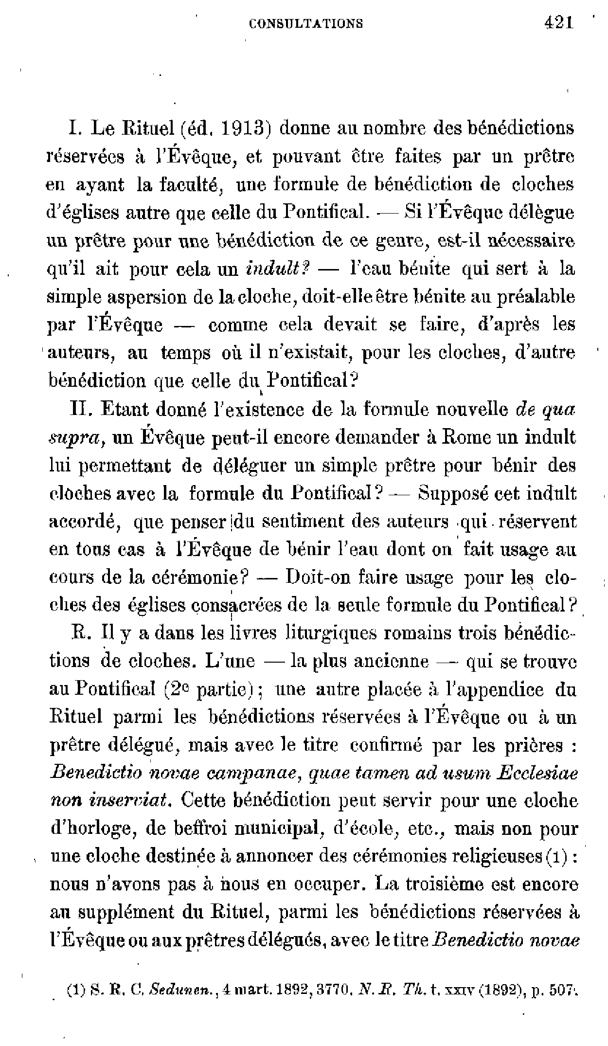 Plusieurs consultations
