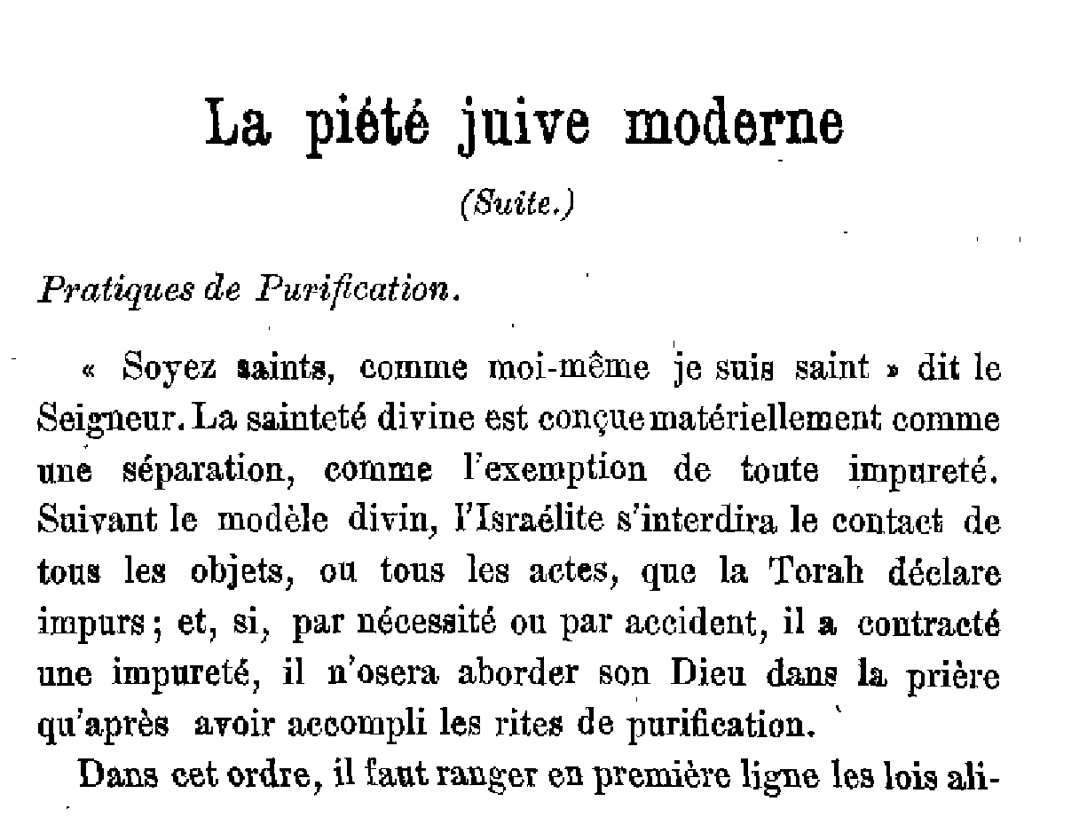 La piété juive moderne (2)