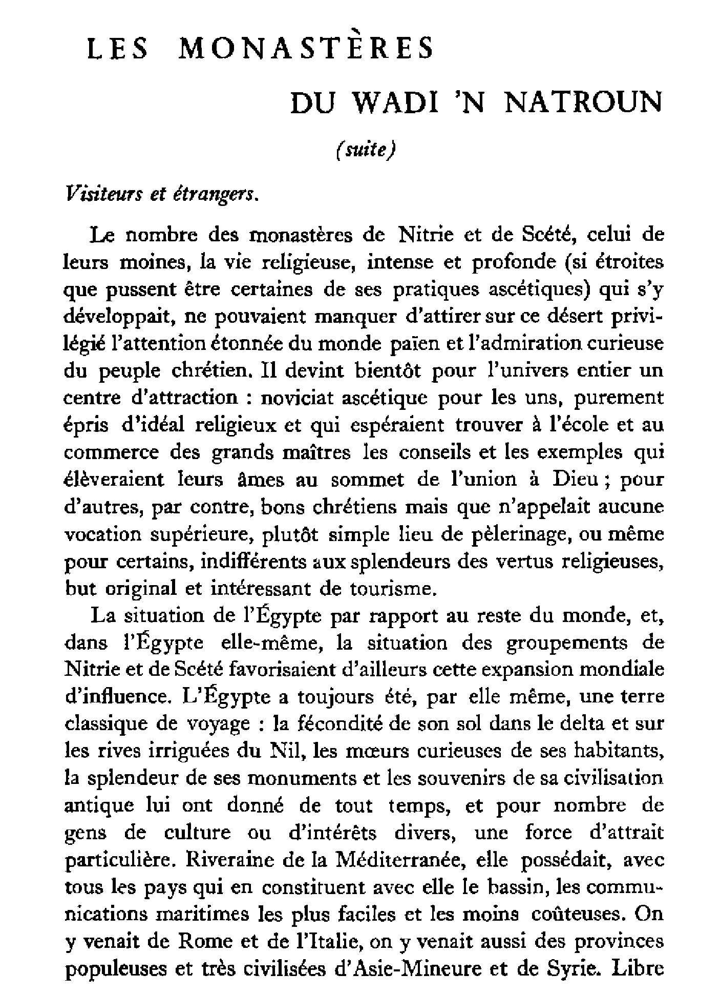 Les monastères du Wadi 'N Natroun (2)
