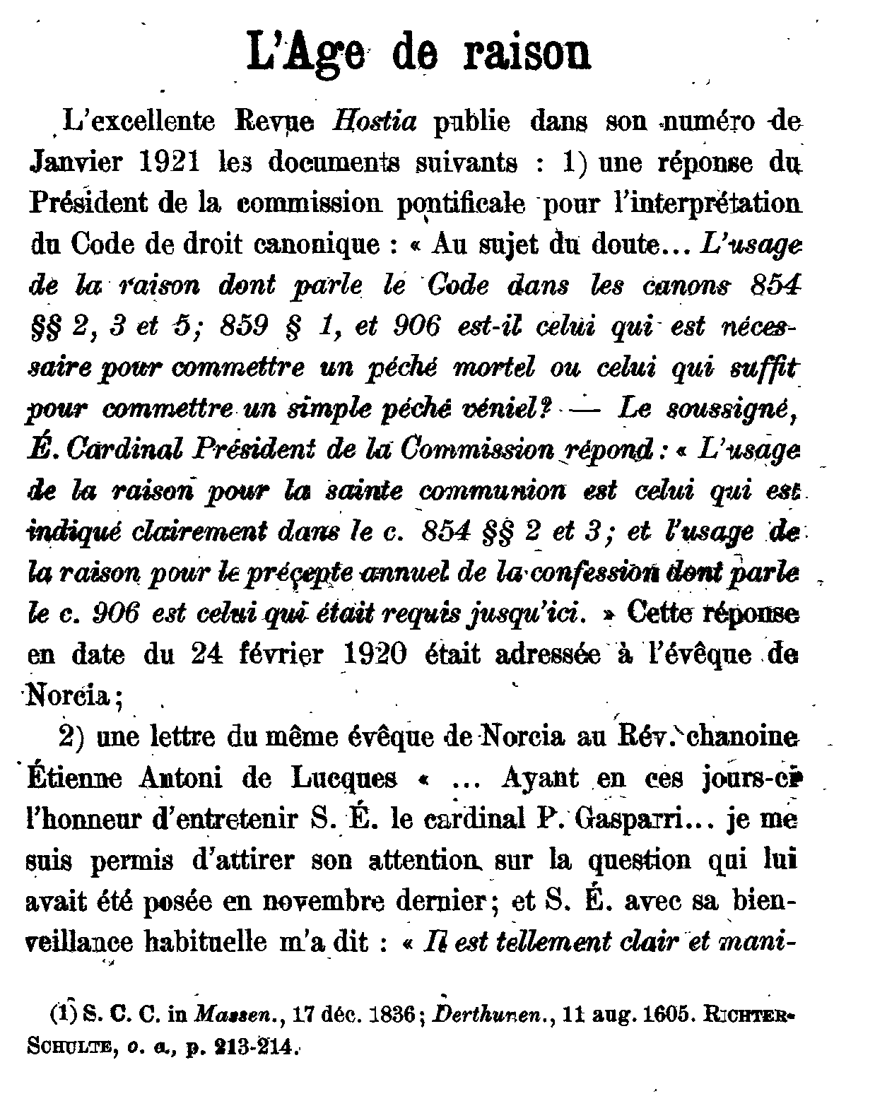 L'Age de raison