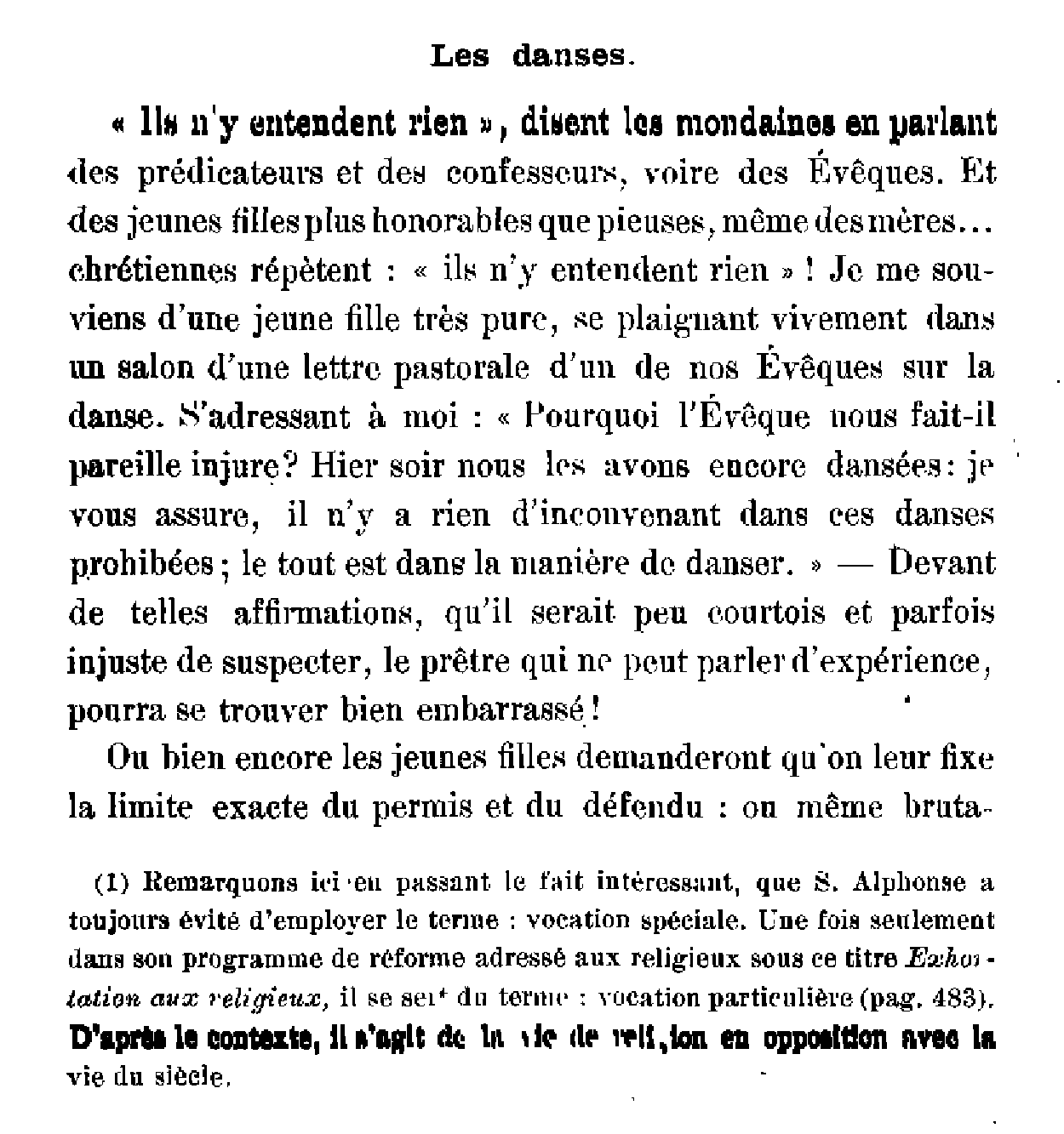 Les danses