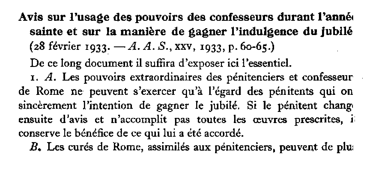 S. Pénitencerie