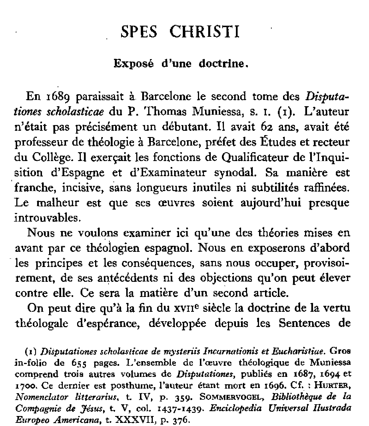 Spes Christi