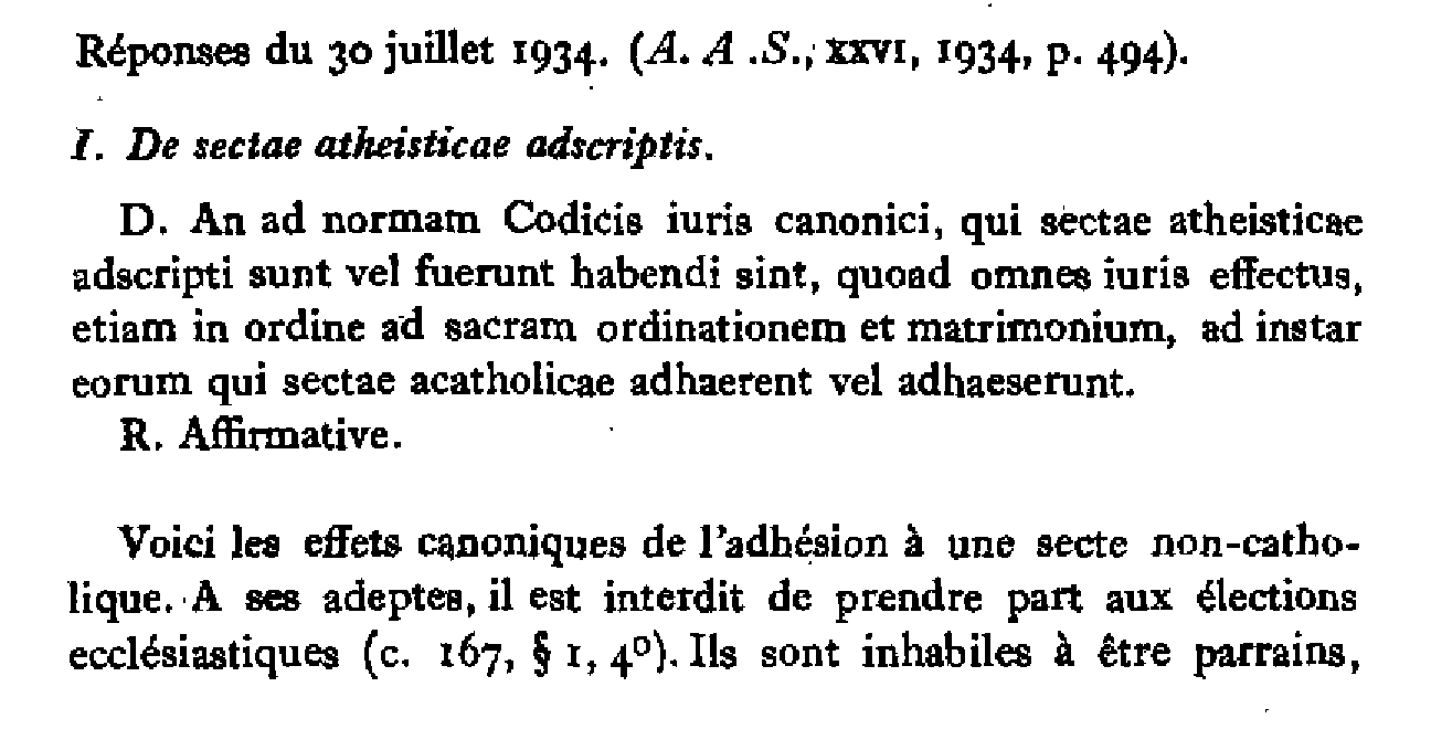 Commission Pontificale d'Interprétation du Code