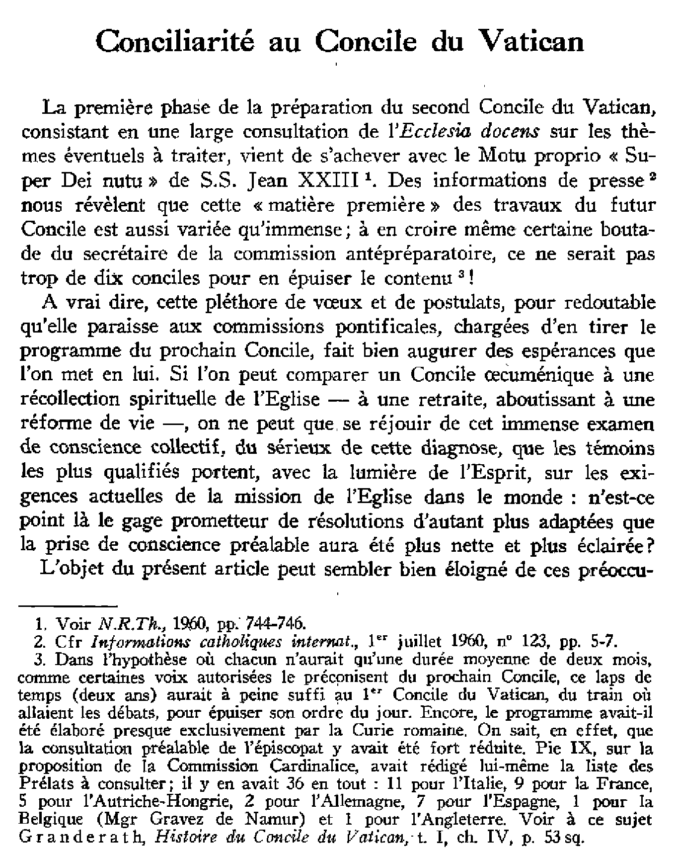 Conciliarité au Concile du Vatican