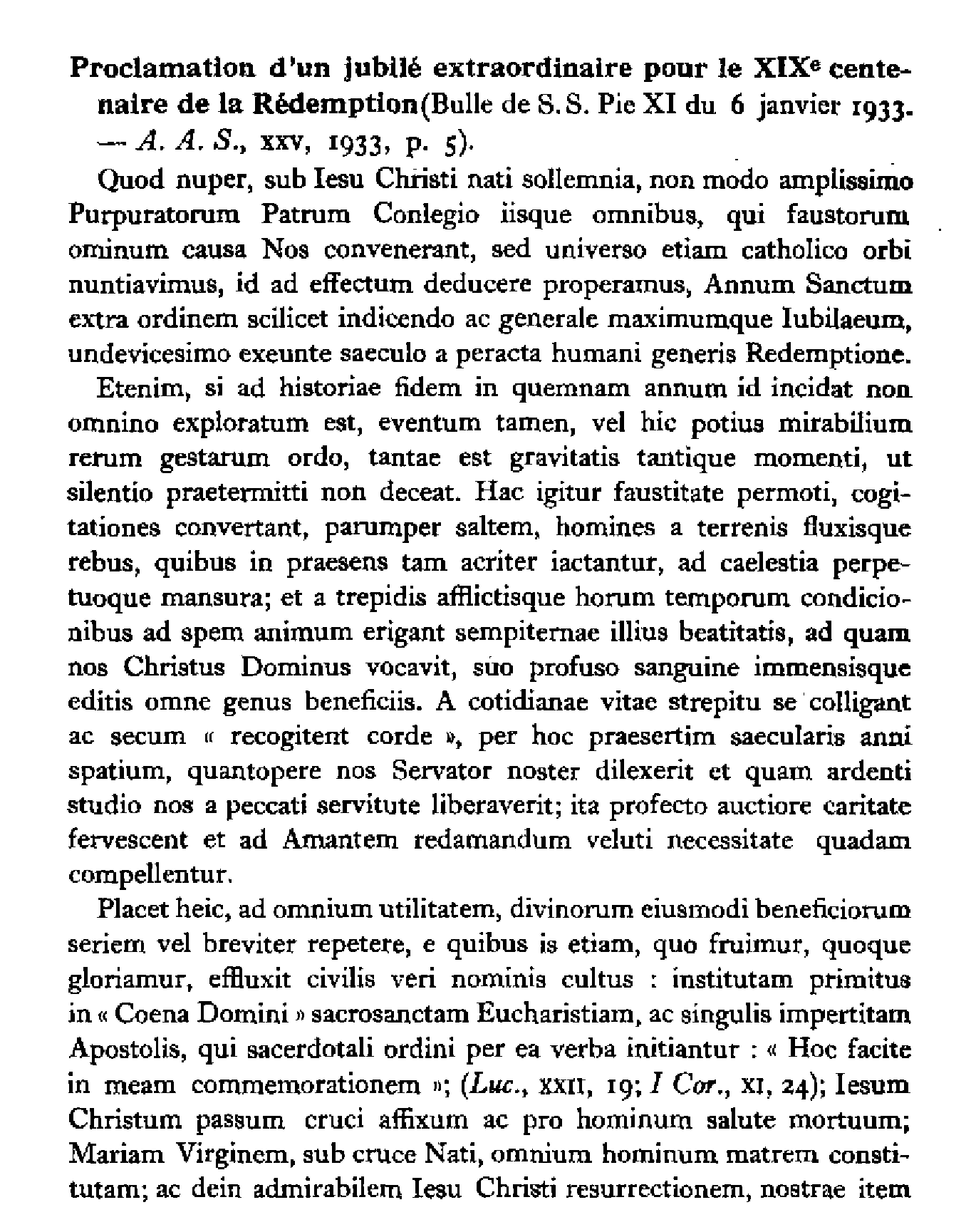 Actes du Souverain Pontife (2)