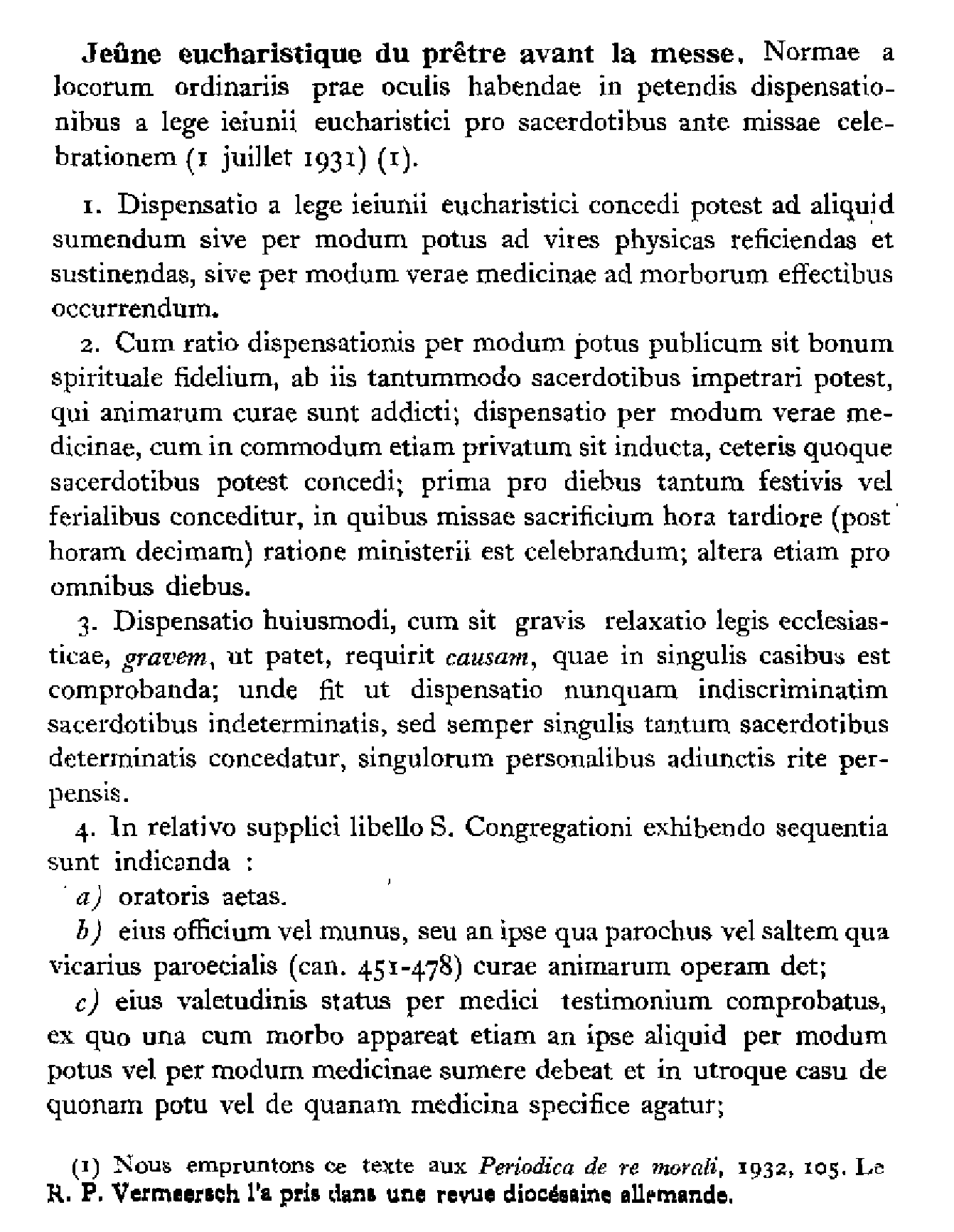 Actes du Souverain Pontife (1)