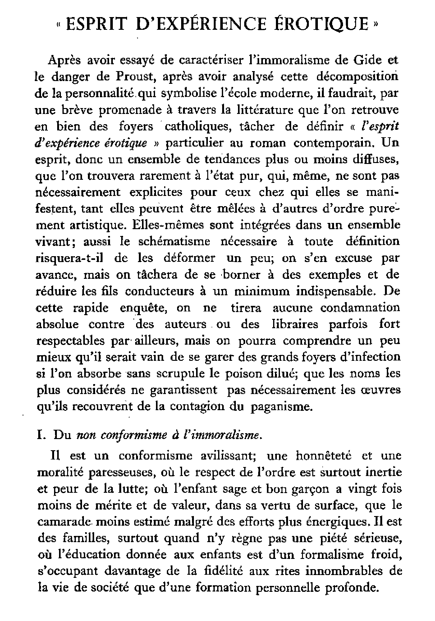 Esprit d'expérience érotique