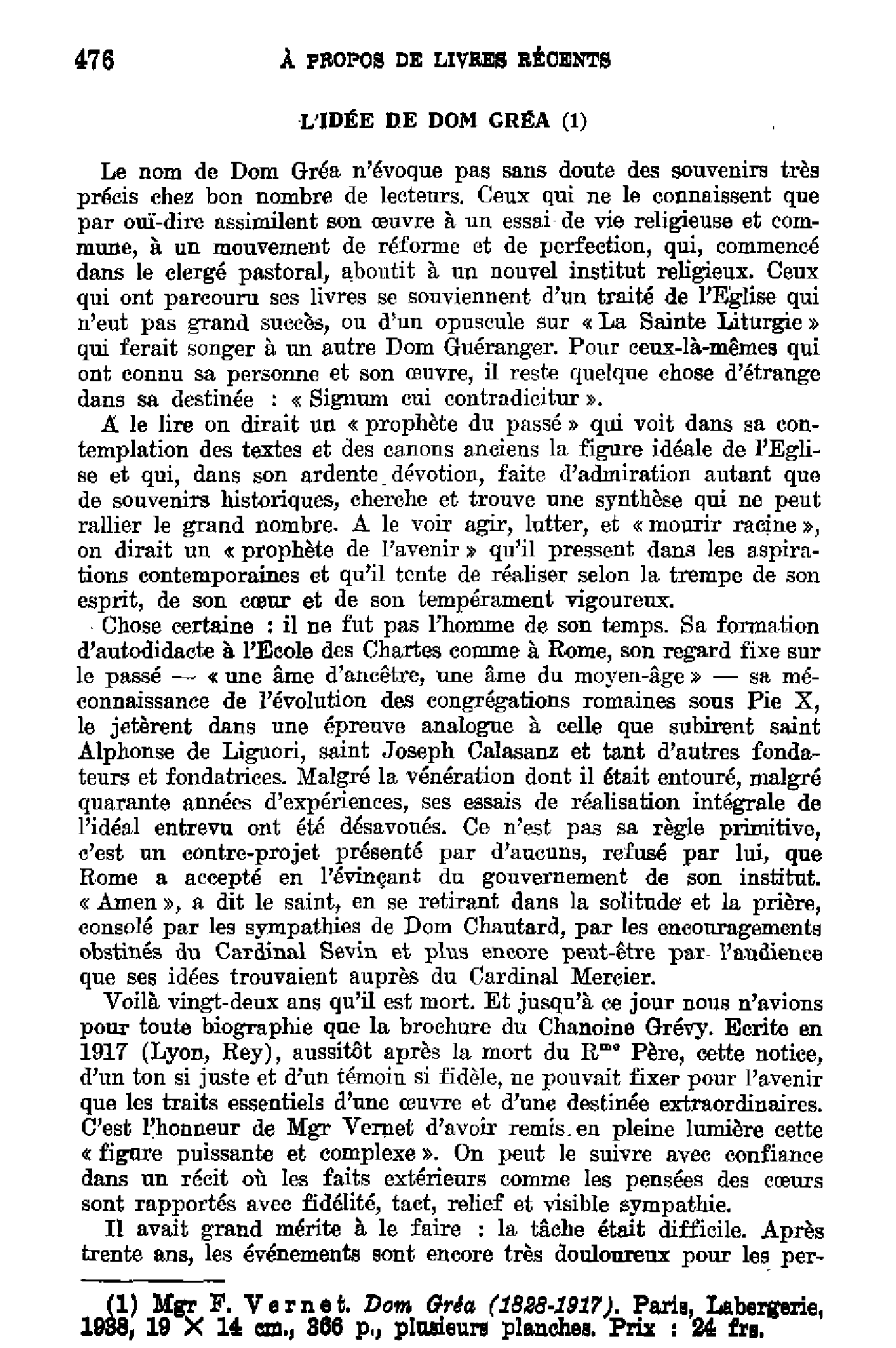 L'idée de Dom Créa